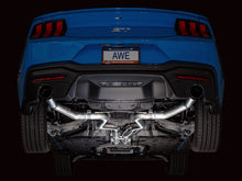 Load image into Gallery viewer, AWE 2024 Ford Mustang GT Fastback S650 RWD Track Edition Cat-Back Exhaust w/ Dual Diamond Black Tips