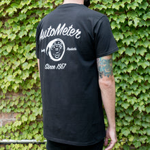 Load image into Gallery viewer, Autometer Vintage T-Shirt Black Large