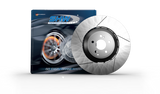 SHW 17-20 Porsche Panamera 4 3.0L w/20in Whl w/o Ceramic Brake Right Rear Slot LW Rotor (971615602G)