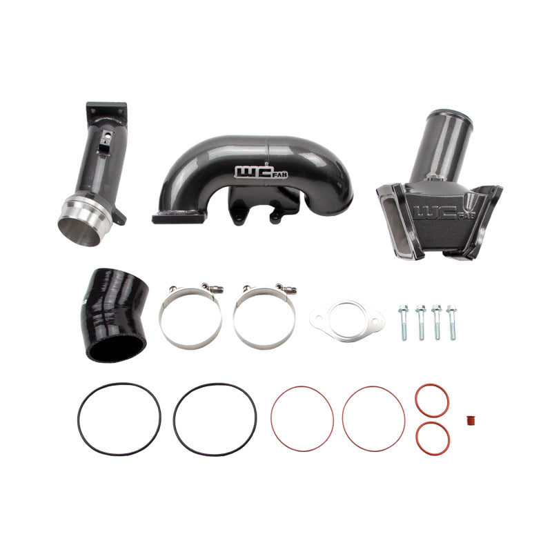 Wehrli 06-07 LBZ Duramax High Flow 3in Y-Bridge Kit - Bengal Blue