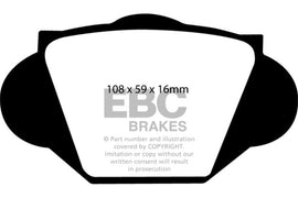 EBC S1 Brake Pad and Rotor Kit