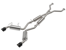 Load image into Gallery viewer, aFe Takeda Cat-Back Exhaust System Nissan 370Z 09-20 V6-3.7L- Black Tip