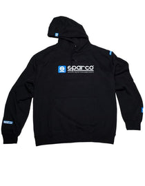 Sparco Sweatshirt Hooded WWW Red LRG