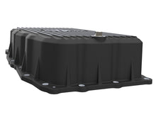 Load image into Gallery viewer, aFe 20-26 GM Trucks L6 3.0L Transmission Pan - Black w/ Machined Fins