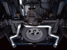 Load image into Gallery viewer, AWE Tuning 0FG 21+ Ford F150 Dual Split Rear Exhaust - 5in Chrome Silver Tips