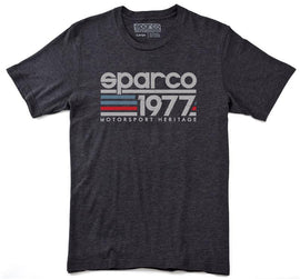 Sparco T-Shirt Vintage 77 Gry Lrg