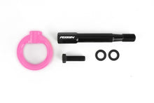 Load image into Gallery viewer, PERRIN 08-14 Subaru WRX/STI (Hatchback) Tow Hook Kit (Rear) - Hyper Pink