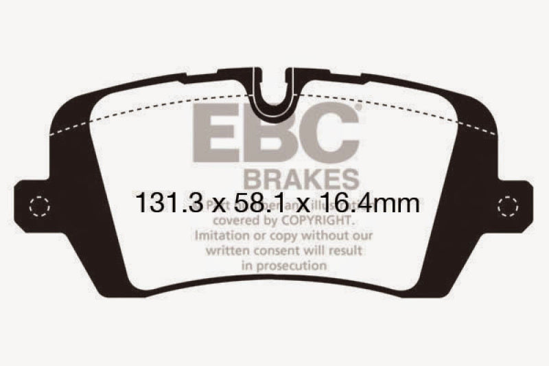 EBC 2020+ Land Rover Defender 90 Bluestuff Rear Brake Pads