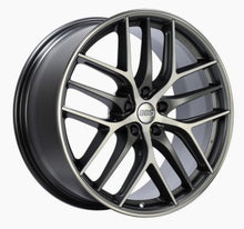 Load image into Gallery viewer, BBS CC-R 20x9.5 5x120 ET40 Satin Graphite Diamond Cut Polished Rim Protector Wheel -82mm PFS Req.