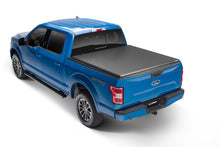 Load image into Gallery viewer, Lund 99-17 Ford F-250 Super Duty Styleside (6.8ft. Bed) Hard Fold Tonneau Cover - Black