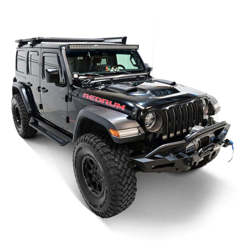 Westin 20-25 Jeep Gladiator / 18-25 Wrangler JL XTS Round Bull Bar - Tex. Blk