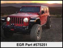 Load image into Gallery viewer, EGR 2018 jeep Wrangler JL SlimLine In-Channel WindowVisors Set of 4 - Dark Smoke