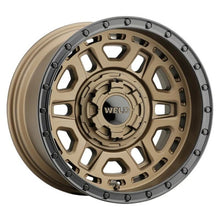 Load image into Gallery viewer, Weld Off-Road Crux 17x9in / 6x135 BP / ET 0 / 106.1mm Bore - Satin Bronze / Satin Black Wheel