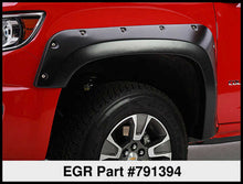 Load image into Gallery viewer, EGR 15+ Chevy Colorado 5ft Bed Bolt-On Look Fender Flares - Set