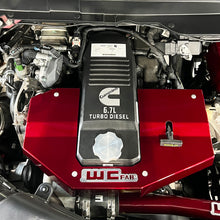 Load image into Gallery viewer, Wehrli 13-23 Dodge Cummins 6.7L Fabricated Aluminum Engine Cover - Fine Texture Black