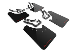 Rally Armor 24-26 Toyota Tacoma Gen 4 Black UR Mud Flap w/Red Logo