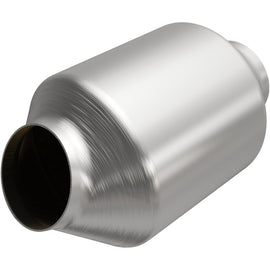 MagnaFlow Carb Compliant SS Univ. Catalytic Converter 8.125in Body L X 5in Body W (2.50 CA Spun)