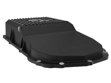 Load image into Gallery viewer, aFe POWER 21-24 RAM 1550 TRX Pro Series Transmission Pan Black w/ Machined Fins