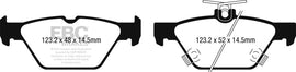 EBC S1 Brake Pad and Rotor Kit