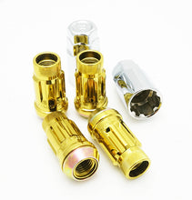 Load image into Gallery viewer, Wheel Mate Muteki SR45R Lug Nut Kit Lock Set 12x1.25 45mm - Yellow
