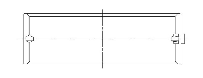 ACL Chevrolet V8 265-283-302-327 Race Series Engine Crankshaft Main Bearing Set