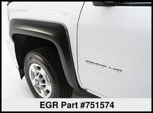 Load image into Gallery viewer, EGR 14+ Chev Silverado 6-8ft Bed Rugged Look Fender Flares - Set