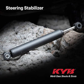 KYB Shocks & Struts Steering Stabilizers Front 18-23 Jeep Wrangler JL / 20-23 Gladiator