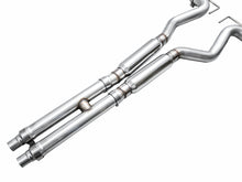 Load image into Gallery viewer, AWE 2024 Ford Mustang GT Fastback S650 RWD Track Edition Cat-Back Exhaust w/ Quad Chrome Silver Tips