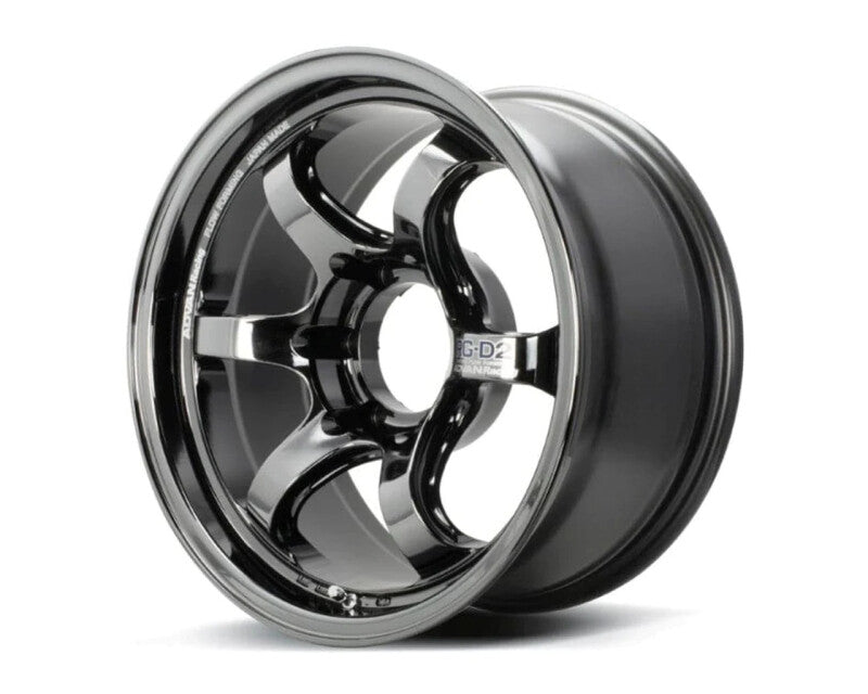 Advan RG-D2 17x8.5 -10MM 6x139.7 Black Chrome Wheel
