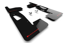 Load image into Gallery viewer, Rally Armor 22-25 Rivian R1T Black UR Mud Flap w/Red Logo