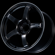 Load image into Gallery viewer, Advan TC4 18x8.0 / +42 Offset / 5-112 / 66.5mm Bore / Black Gunmetallic &amp; Ring