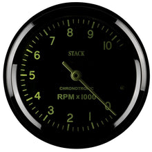 Load image into Gallery viewer, Autometer Chronocentric Tachometer - 80mm Blk - 0-10K RPM