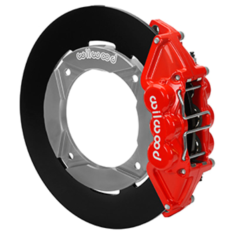 Wilwood 2019 Polaris Turbo UTV6 Rear Kit 11.25in - Red