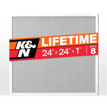 Load image into Gallery viewer, K&amp;N HVAC Filter 24 X 24 X 1 Merv 8