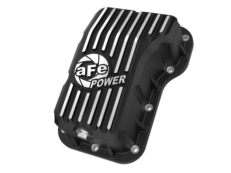 aFe POWER Transmission Pan Jeep Wrangler (JL) 18-25 L4-2.0L- Black