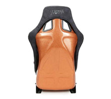 Load image into Gallery viewer, NRG FRP Bucket Seat (Large) Prisma Edition w/ Orange Pearlized Back - Spooky Edition (Spiders/Bats)