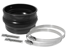 Load image into Gallery viewer, aFe Magnum FORCE Intake Coupling Kit (4-1/2 IN ID x 3 IN L) Straight Coupler w/ Hump - Black
