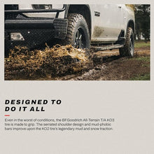 Load image into Gallery viewer, BFGoodrich All Terrain T/A KO3 33X10.50R15/C 114R