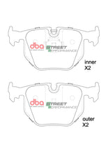 Load image into Gallery viewer, DBA 03-06 BMW M3 E46 SP Performance Rear Brake Pads