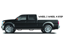 Load image into Gallery viewer, N-Fab Nerf Step 10-17 Dodge Ram 2500/3500 Mega Cab 6.4ft Bed - Gloss Black - W2W - 3in