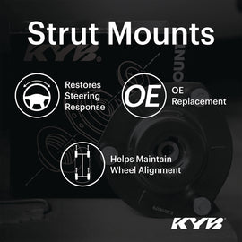 KYB Shocks & Struts Strut Mount Rear 13-19 Ford Escape / 12-18 Focus