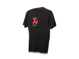 Akrapovic Mens Logo Black T-Shirt - Medium