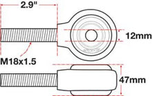 Load image into Gallery viewer, SPC Performance xAxis Rod End Ball Joint