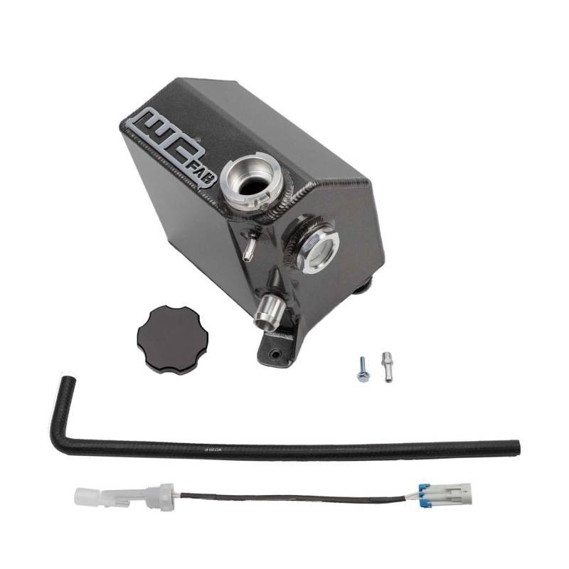 Wehrli 17-19 Chevrolet 6.6L L5P Duramax OEM Placement Coolant Tank Kit - Flat Black