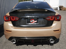 Load image into Gallery viewer, aFe Takeda Cat-Back Exhaust System Infiniti Q50 14-15 V6-3.7L- Polished Tip