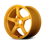 Gram Lights 57CR 18x8.5 +37 5x114.3 Mach Yellow
