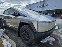 Load image into Gallery viewer, Rally Armor 24-25 Tesla Cybertruck Black UR Mud Flap Silver Logo