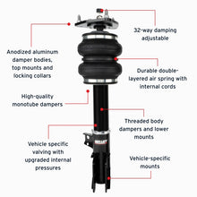 Load image into Gallery viewer, Air Lift Performance 15-23 Ford Mustang S550/24-25 S650 Air Suspension Front Kit