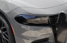 Load image into Gallery viewer, AVS 15-22 Dodge Charger Headlight Covers - Smoke