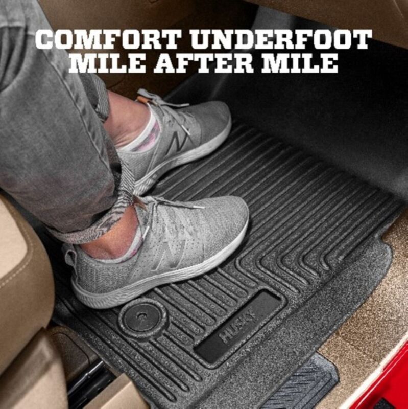 Husky Liners 22-25 Mitsubishi Outlander WeatherBeater 2nd Seat Black Floor Liners